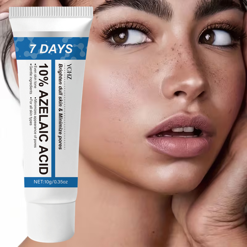 Skincare Vitamin C - 7Days ครีมลดเลือนจุดด่างดำด้วยกรดอะซีเลอิก ผสมไนอะซินาไมด์และวิตามินซี ช่วยลดเลือนจุดด่างดำ ปรับสีผิวให้สม่ำเสมอ สีเบจอ่อน